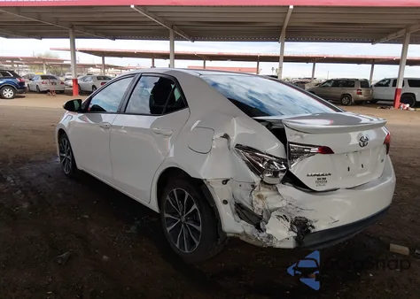 2017 Toyota Corolla Se из США, поврежденный, VIN 2T1BURHE9HC878223